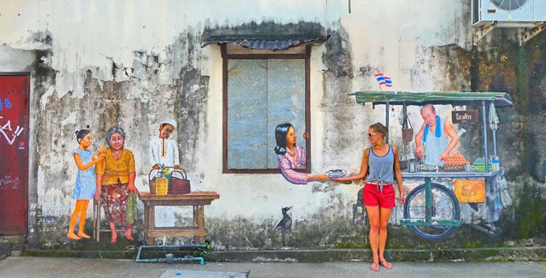 Visiting Phuket island? be sure to spend a day in the Old Town checking out the stunning Street Art Phuket has to offer. Beautiful murals adorn every corner of this trendy and hipster town, where old crumbling buildings have been given a new lease of life by Phuket Street Art works by Thai and International artists. MAP & INFOGRAPHIC INCLUDED #Phuket #StreetArt #Thailand